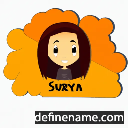 Surayya cartoon