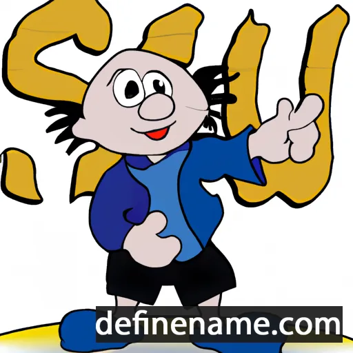 cartoon of the name Suri