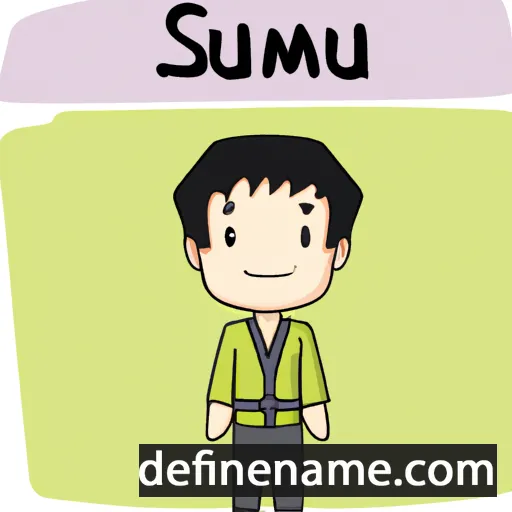 Susumu cartoon