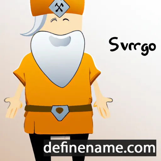 cartoon of the name Svarog