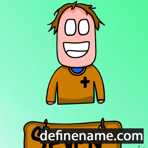 cartoon of the name Svein