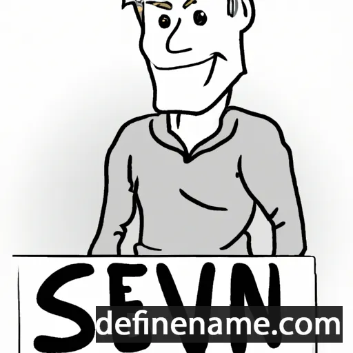 cartoon of the name Sven