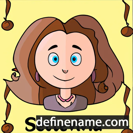 cartoon of the name Svetlana