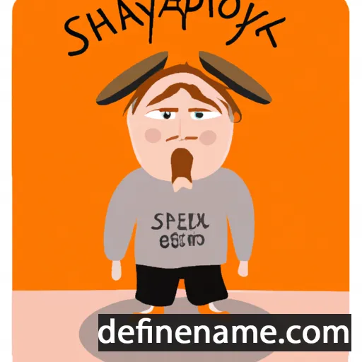 cartoon of the name Svyatopolk