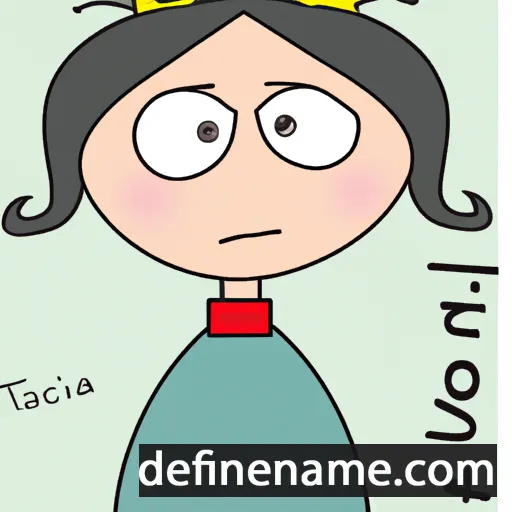 Tacita cartoon