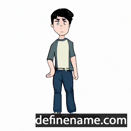 cartoon of the name Tadashi