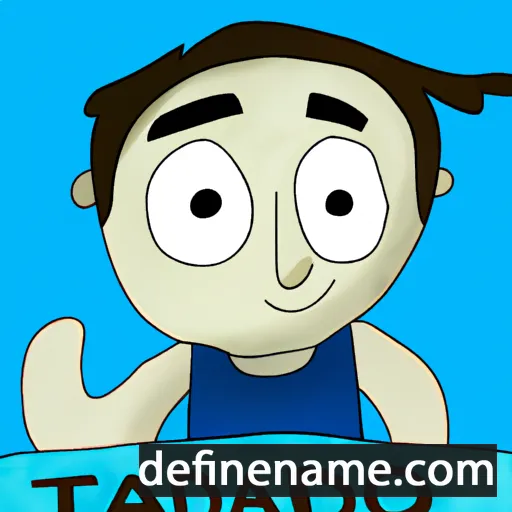 cartoon of the name Taddeo