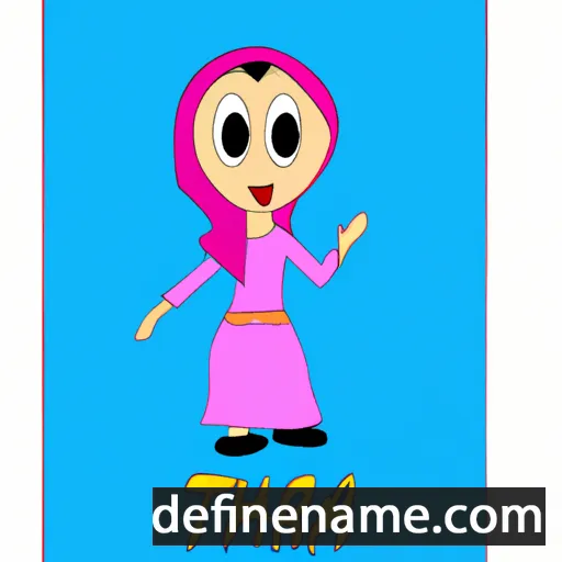 Tahira cartoon