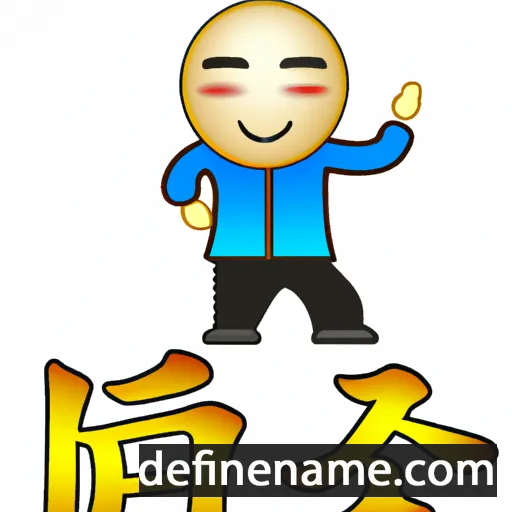 cartoon of the name Taichi