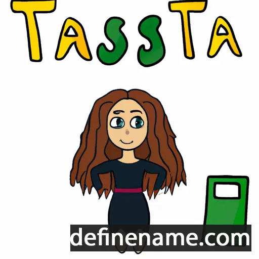 Taisia cartoon