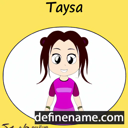 Taisiya cartoon