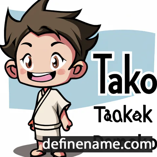 cartoon of the name Takehiko