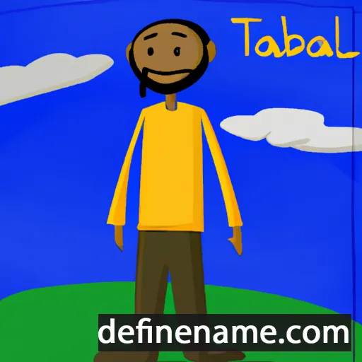 cartoon of the name Talib