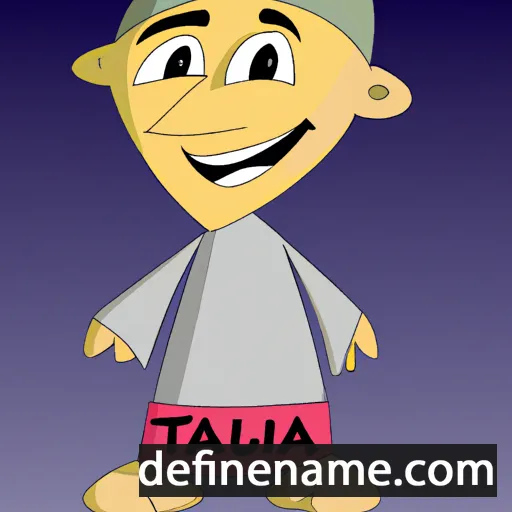 cartoon of the name Taliba