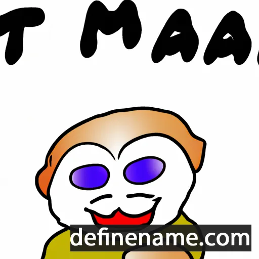 cartoon of the name Tama