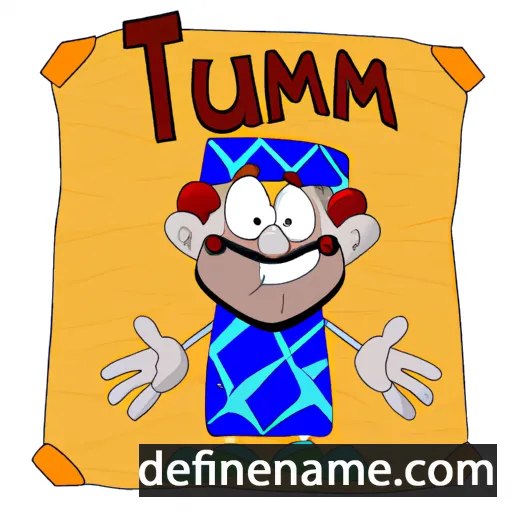 cartoon of the name Tammuz