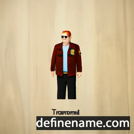 cartoon of the name Tancred