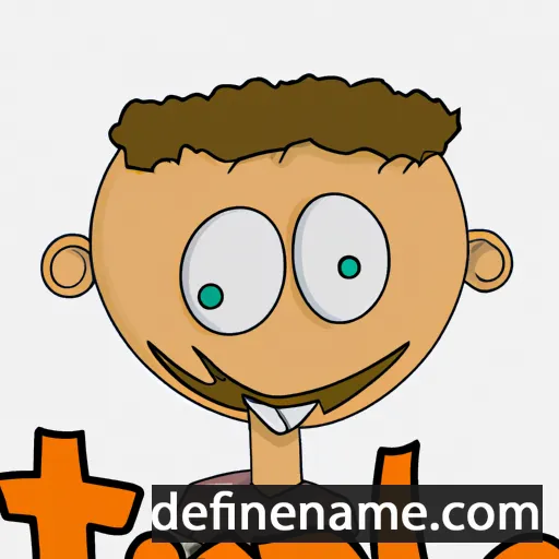 cartoon of the name Taneli