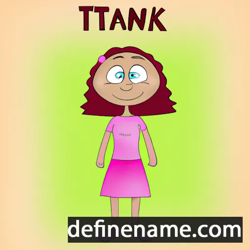 Tanika cartoon