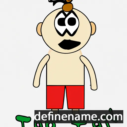 cartoon of the name Tapani