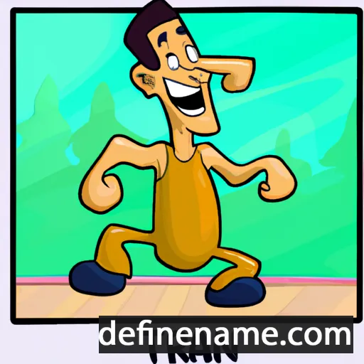 cartoon of the name Taran