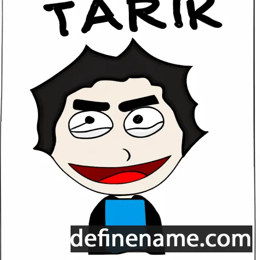 cartoon of the name Tarık