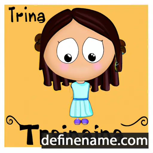 cartoon of the name Tarina