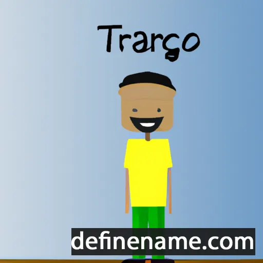 cartoon of the name Tariq