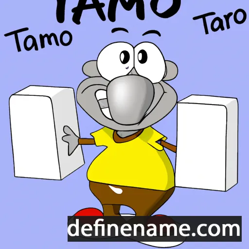 cartoon of the name Tarmo