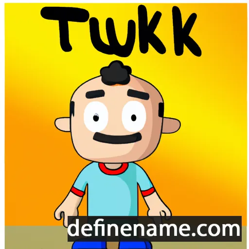 Taufik cartoon