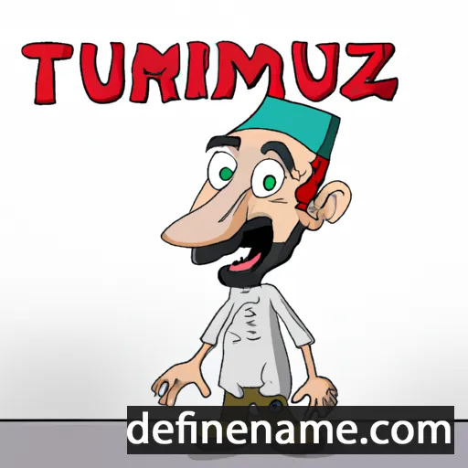 cartoon of the name Teimuraz