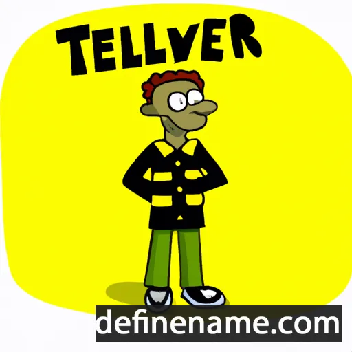 cartoon of the name Tellervo