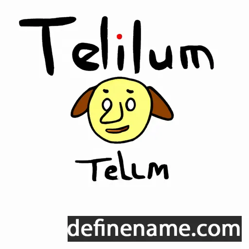 Temüülen cartoon