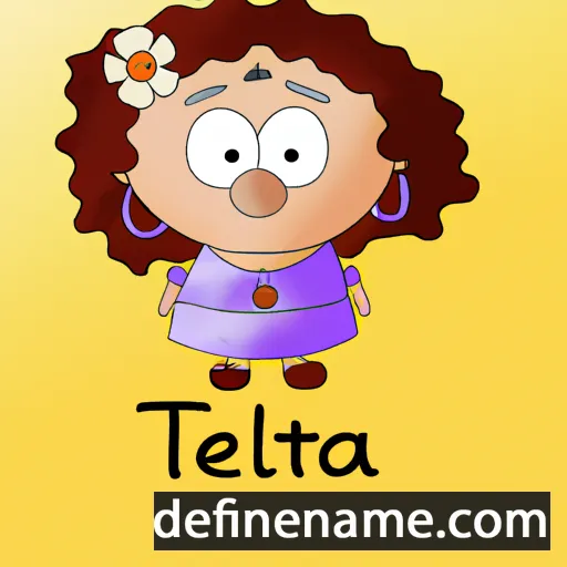 Teofila cartoon