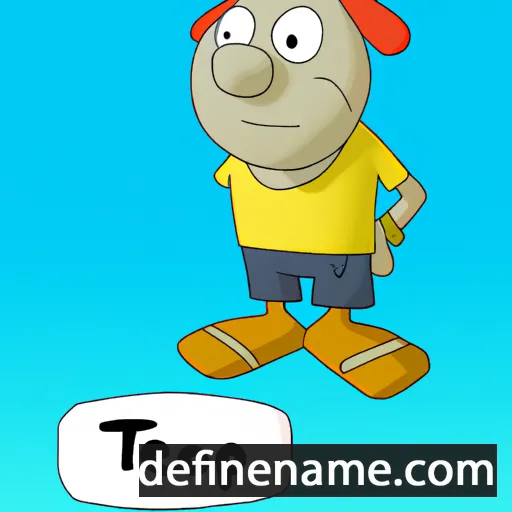 cartoon of the name Teppo