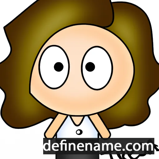 cartoon of the name Teresa