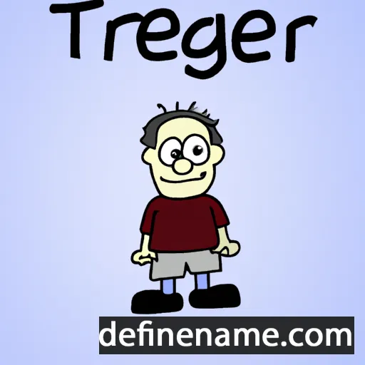 cartoon of the name Terje