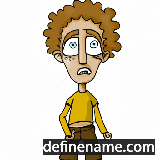 cartoon of the name Terrance