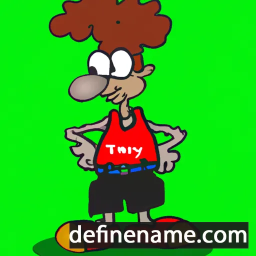 cartoon of the name Terry