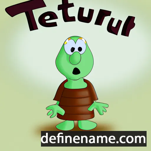 cartoon of the name Terttu