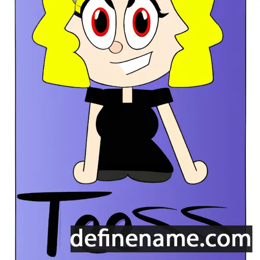 Tess cartoon