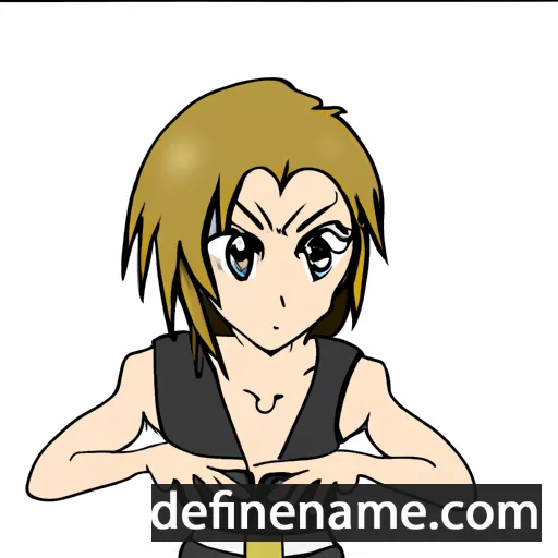 cartoon of the name Tetsuya