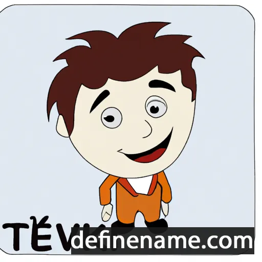 cartoon of the name Tevfik