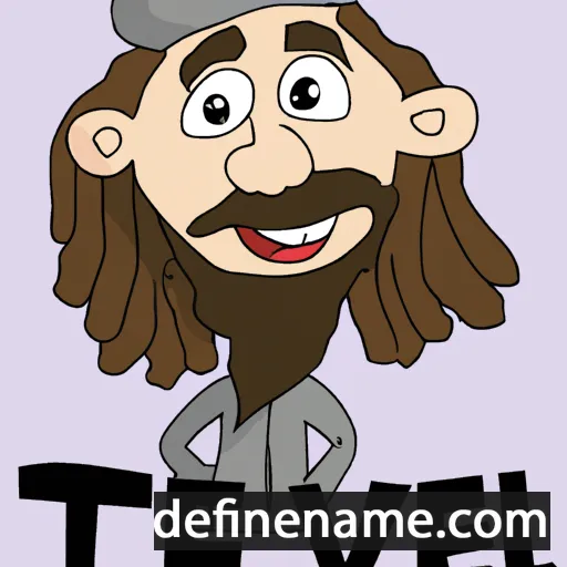 cartoon of the name Tevye