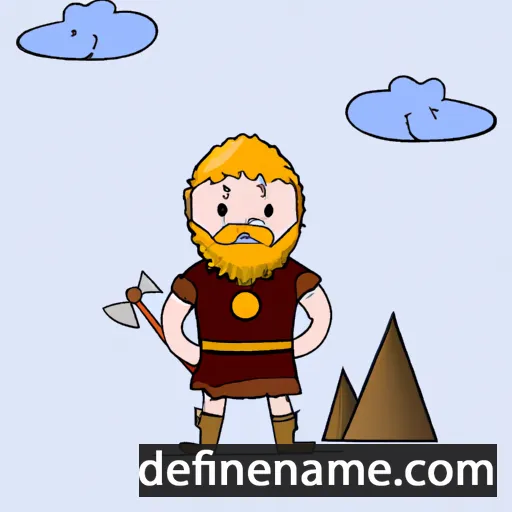 Þórarinn cartoon