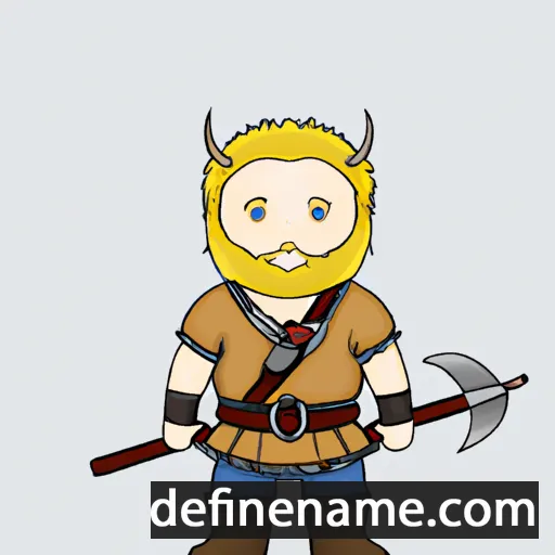 cartoon of the name Þórir