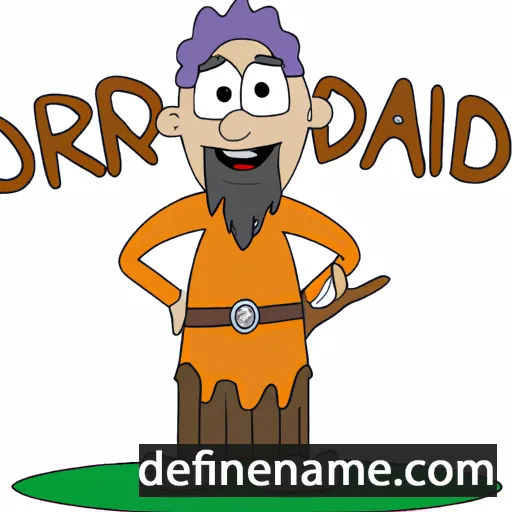 cartoon of the name Þórvaldr