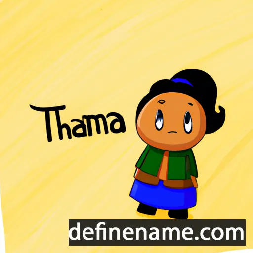 Thamar cartoon