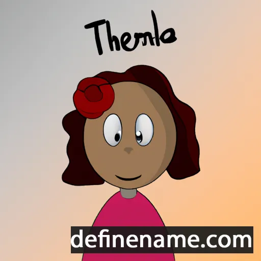 cartoon of the name Thelma