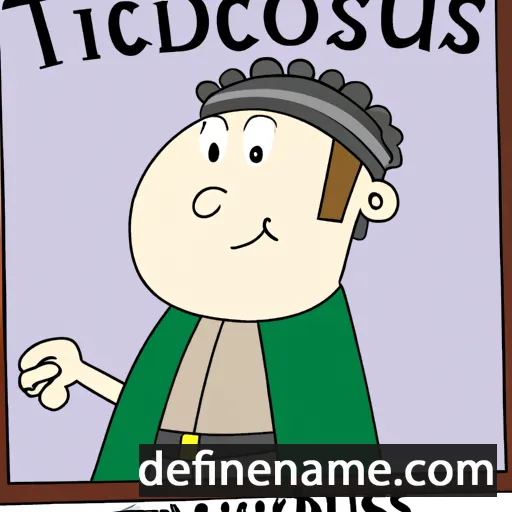 cartoon of the name Theodoricus